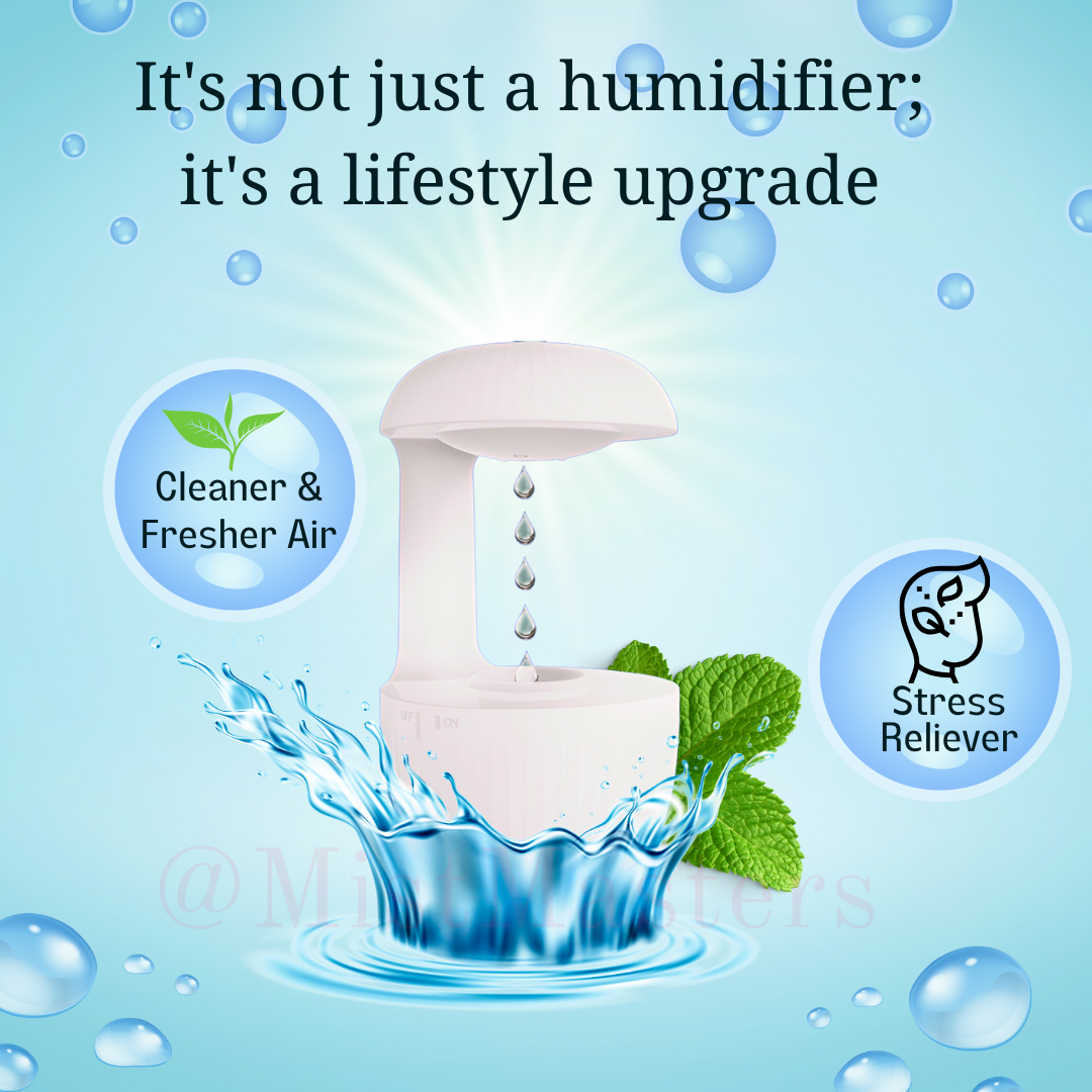 MistMasters ElevaMist Anti-gravity Humidifier - 5-in-1 Innovation